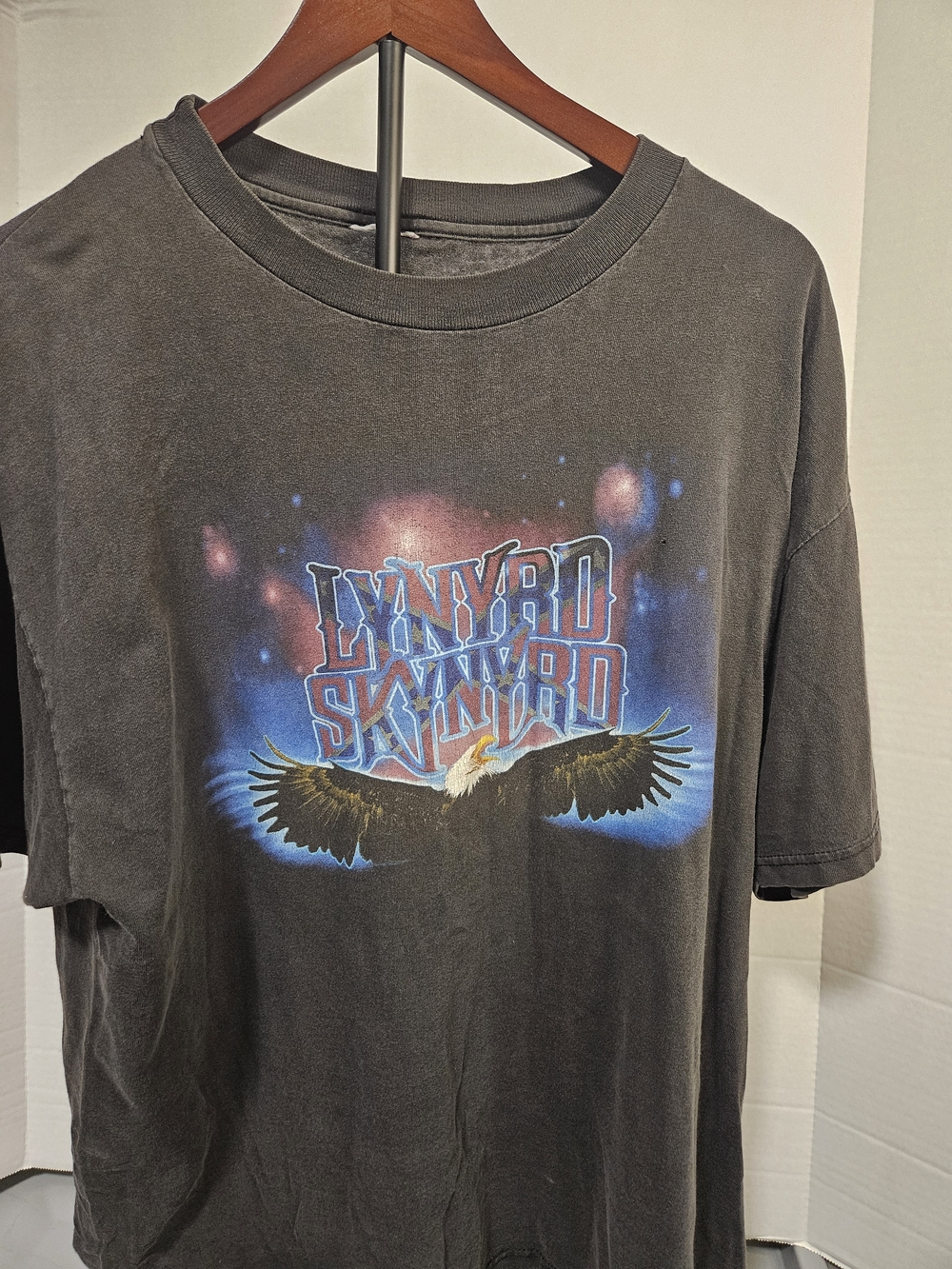 Vintage Black Graphic Tee - Lynyrd Skynyrd